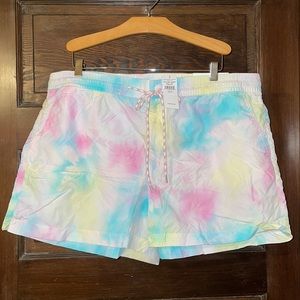 NWT American Eagle Tie Dye Pastel Colored Shorts Size XL